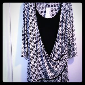 Mock Wrap Top